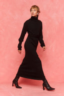 karavan fall winter 26' collection perry knitted dress black