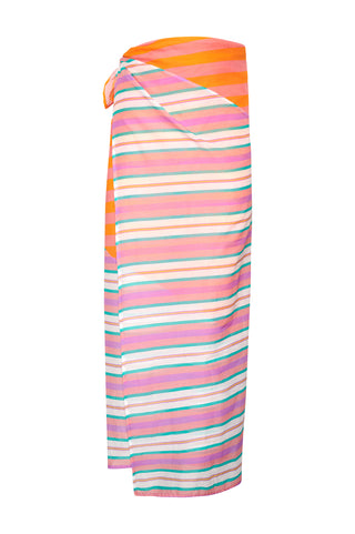 karavan clothing fashion spring summer 26 nai weekendwear collection persa pareo pink orange lines