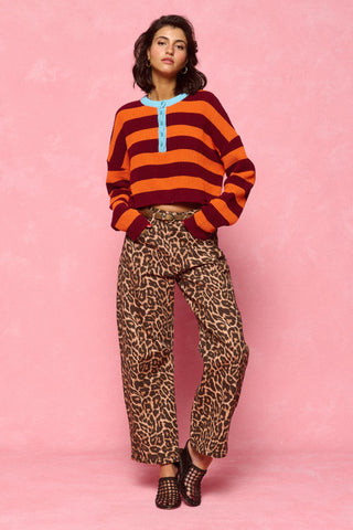 karavan clothing fashion spring summer 26 nai collection bianca knitted cropped top orange bordeaux