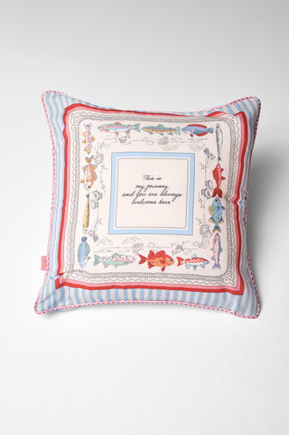 karavan clothing fashion planet homeware spring summer 26 nai collection pillow case fish