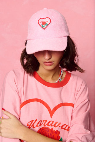 karavan clothing fashion spring summer 26 nai collection britt dad hat towel pink