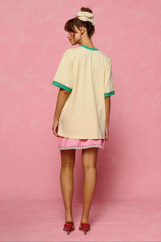 karavan clothing fashion planet homeware spring summer 26 nai collection sunscreen tee yellow energy