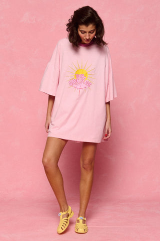 karavan clothing fashion planet homeware spring summer 26 nai collection umbrella tee pink