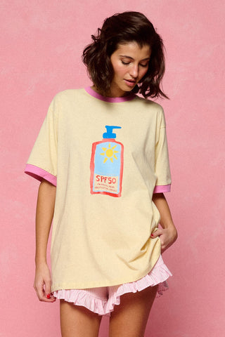 karavan clothing fashion planet homeware spring summer 26 nai collection sunscreen tee yellow crisis