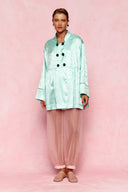 karavan loungewear planet fall winter 26' collection mare shirt aqua
