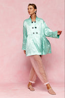 karavan loungewear planet fall winter 26' collection mare shirt aqua