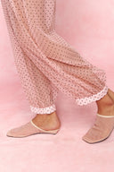 karavan loungewear planet fall winter 26' collection pinky pants pink