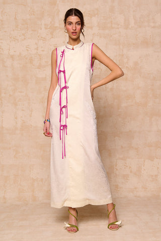 karavan clothing fashion krvn spring summer 26 nai collection pixy dress ivory
