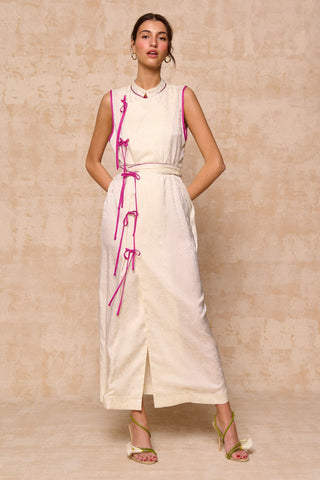karavan clothing fashion krvn spring summer 26 nai collection pixy dress ivory