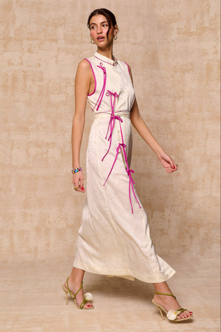 karavan clothing fashion krvn spring summer 26 nai collection pixy dress ivory