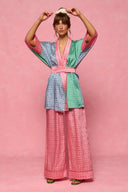 karavan clothing fashion planet homeware spring summer 26 nai collection kimono meander pink