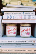 Book Club Candle