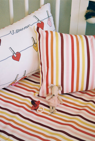 Baby Pillow Case (Hearts)