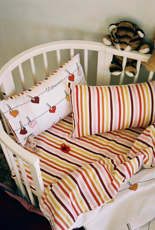 Baby Pillow Case (Hearts)