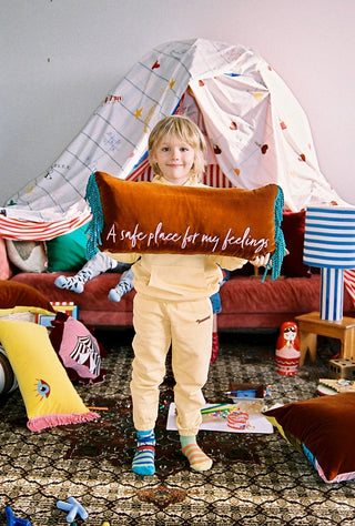 Velvet Pillow Case (Brown)