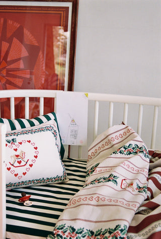 karavan clothing fashion fall winter 25 homecoming rookies collection baby duvet cover christmas red stripes