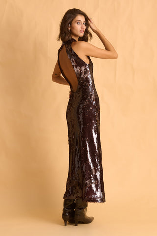 karavan clothing fashion fall winter 25 krvn homecoming collection rachel dress brown