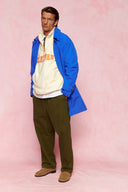 karavan men fall winter 26' collection cesar coat blue