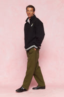karavan men fall winter 26' collection victor sweater black