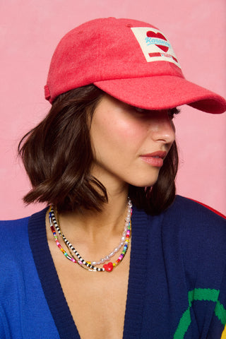 karavan clothing fashion spring summer 26 nai collection britt dad hat towel coral
