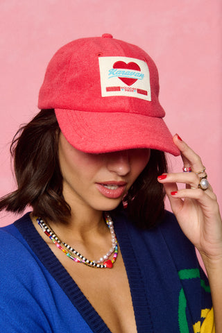 karavan clothing fashion spring summer 26 nai collection britt dad hat towel coral
