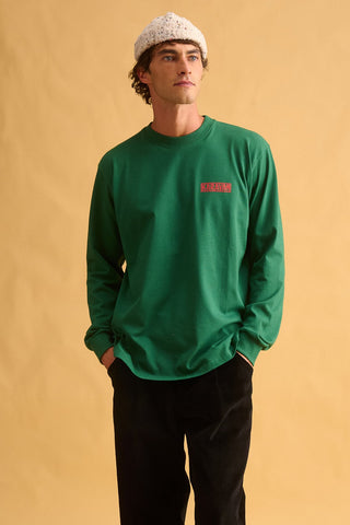 karavan clothing fashion fall winter 25 homecoming men collection orbelin longsleeve green logos