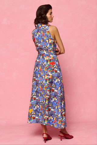 karavan clothing fashion spring summer 26 nai collection regina dress island blue