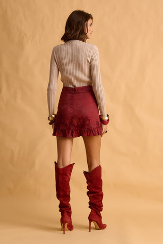 karavan clothing fashion fall winter 25 homecoming krvn collection rory knitted top beige