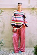 karavan fall winter 26' collection harper longsleeve multicolor lines
