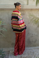 karavan fall winter 26' collection harper longsleeve multicolor lines