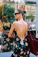 karavan fall winter 26' collection corazon nightdress floral black