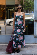 karavan fall winter 26' collection corazon nightdress floral black