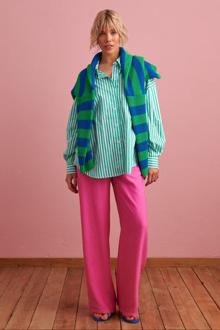 karavan clothing fashion spring summer 24 collection richard trousers pink