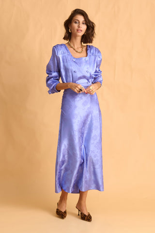 karavan clothing fashion fall winter 25 homecoming krvn collection marcelle shirt light blue