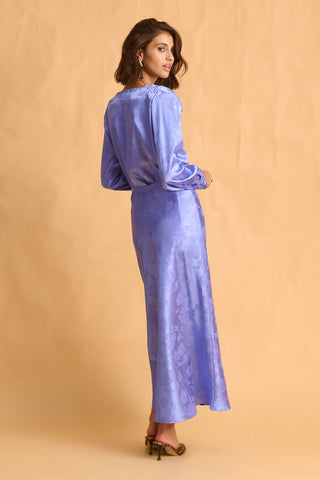 karavan clothing fashion fall winter 25 homecoming krvn collection marcelle shirt light blue