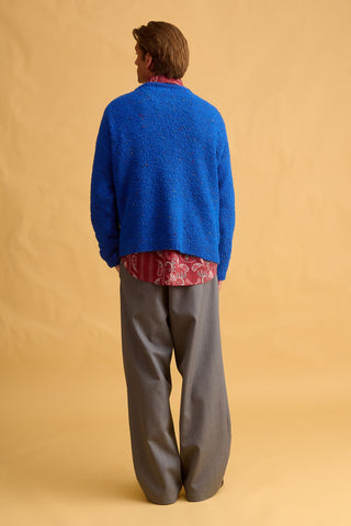 karavan clothing fashion fall winter 25 homecoming men collection jacob pullover cobalt blue