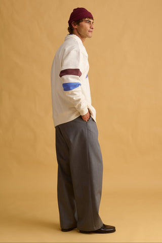 karavan clothing fashion fall winter 25 homecoming men collection pedro sweatshirt ivory