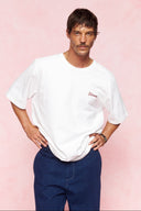 karavan men fall winter 26' collection nickolas tee white