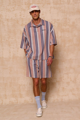 karavan clothing fashion spring summer 26 men nai collection adam polo blue stripes