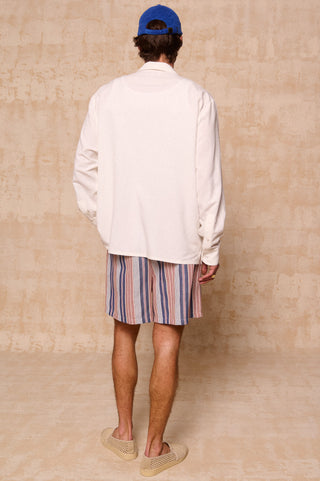 karavan clothing fashion spring summer 26 men nai collection ian shirt white