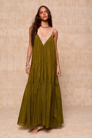 karavan clothing fashion spring summer 26 nai collection salome dress khaki