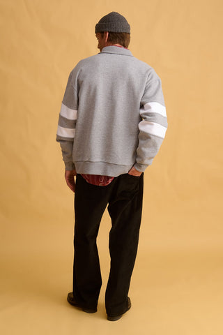 karavan clothing fashion fall winter 25 homecoming men collection pedro sweatshirt grey