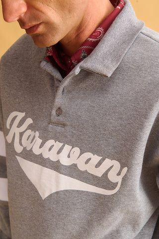 karavan clothing fashion fall winter 25 homecoming men collection pedro sweatshirt grey