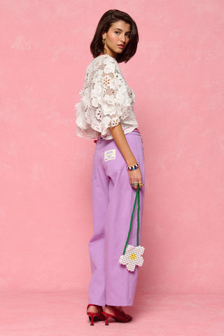 karavan clothing fashion spring summer 26 nai collection daisy flower beaded bag