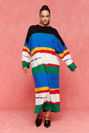karavan fall winter 26' collection sandy knitted dress multicolor