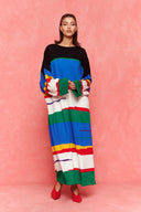 karavan fall winter 26' collection sandy knitted dress multicolor