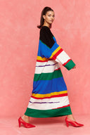 karavan fall winter 26' collection sandy knitted dress multicolor