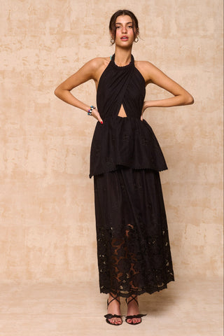 karavan clothing fashion krvn spring summer 26 nai collection saya dress black
