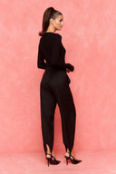 karavan fall winter 26' collection scarlett knitted top black