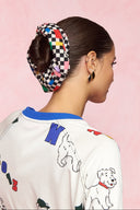 Tribe Scrunchie (Black Square)